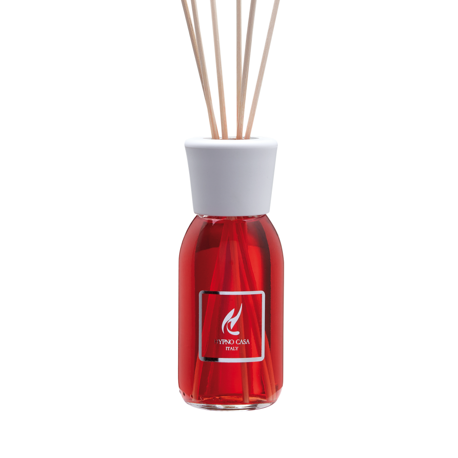 HYPNO CASA - WOODEN STICK REED DIFFUSER ROSSO DIVINO