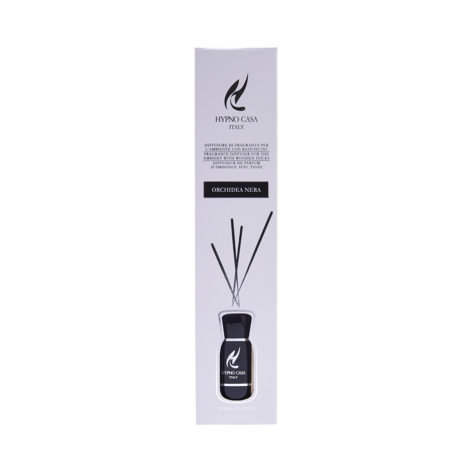 HYPNO CASA - WOODEN STICK REED DIFFUSER ORCHIDEA NERA