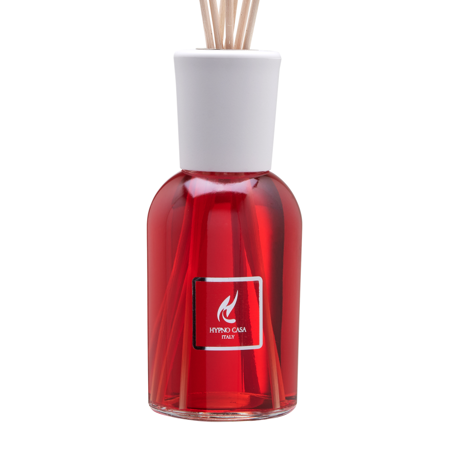 HYPNO CASA - WOODEN STICK REED DIFFUSER ROSSO DIVINO