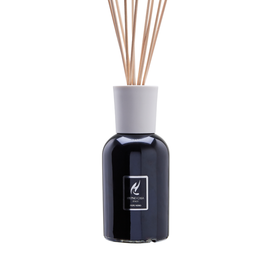 HYPNO CASA - WOODEN STICK REED DIFFUSER PEPE NERO