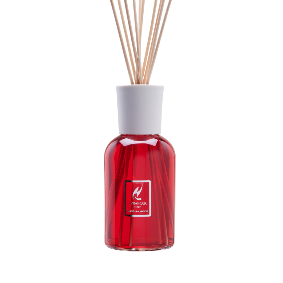 HYPNO CASA - WOODEN STICK REED DIFFUSER CANNELLA & ARANCIO