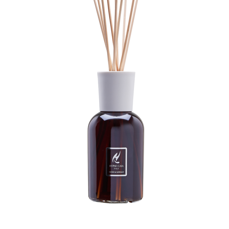 HYPNO CASA - WOODEN STICK REED DIFFUSER CUOIO & SANDALO