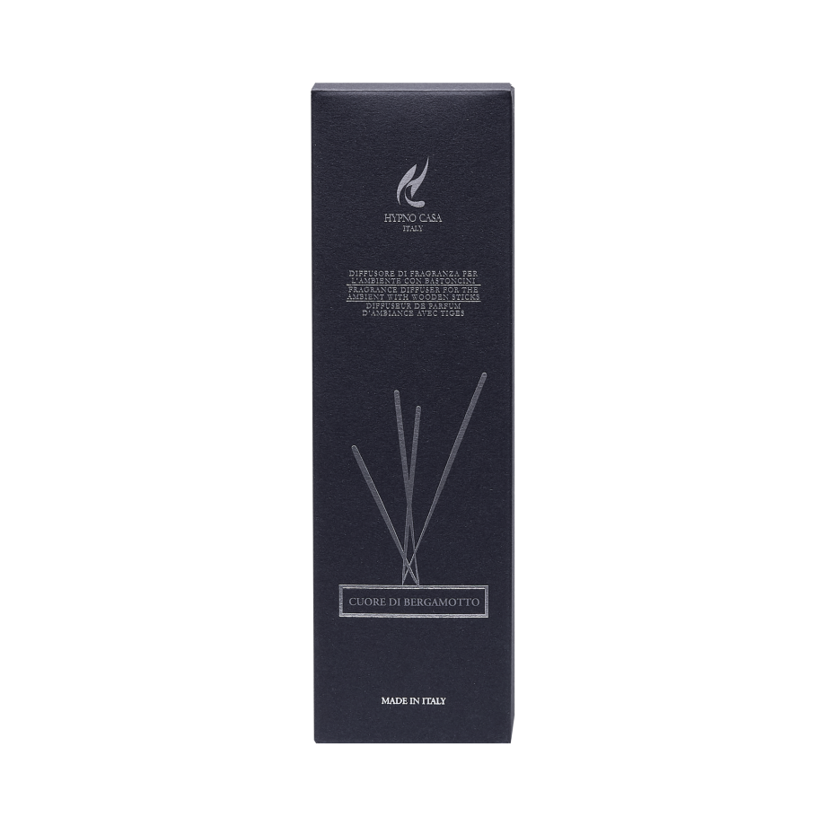 WOODEN STICK DIFFUSER CUORE DI BERGAMOTTO - PRIME CLASSE