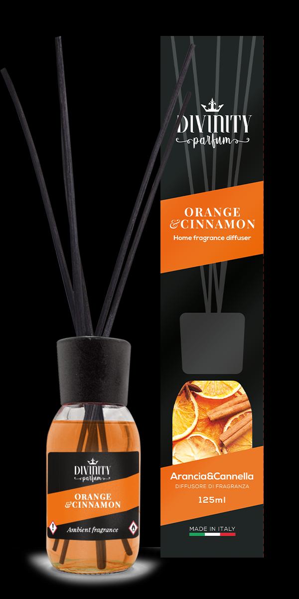 DIVINITY - ORANGE AND CINNAMON REED DIFFUSER